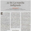  La marcha indignada