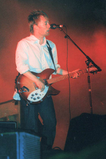 Radiohead en Benicassim 2002. Foto: Xurxo Lago. ( Journey : General de La Factoría del Ritmo 14 ) ( Varios : General de La Factoría del Ritmo 14 )