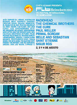 Fib: VIII Festival InternacionaldDe Benicassim 2002