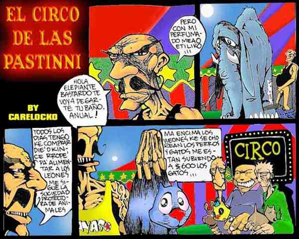 Carelocko : Cómic: &#8220;El Circo de las Pastinni&#8221; en La Factoría del Ritmo 16