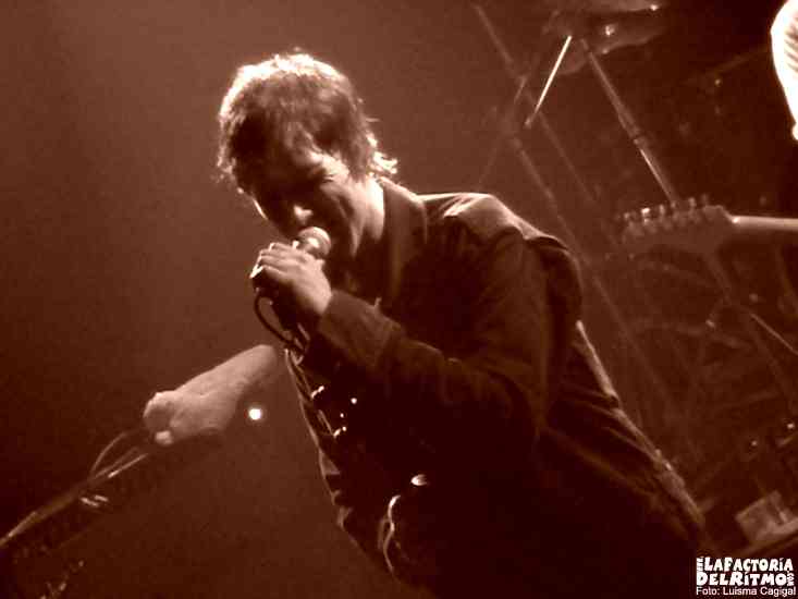 Mark Lanegan Band en Concierto. 5/12/2003 en Vitoria. Foto: Luisma Cagigal.