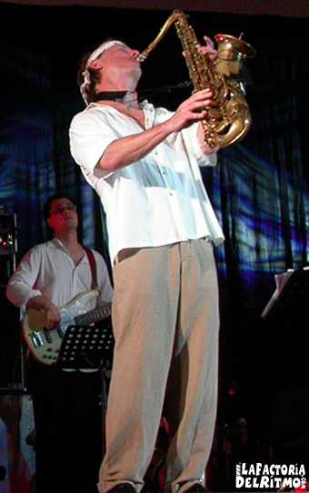 Bill Evans. Foto: F-Mhop ( Festival de Jazz de Santander 2003 : 11, 12 y 13 de julio. )
