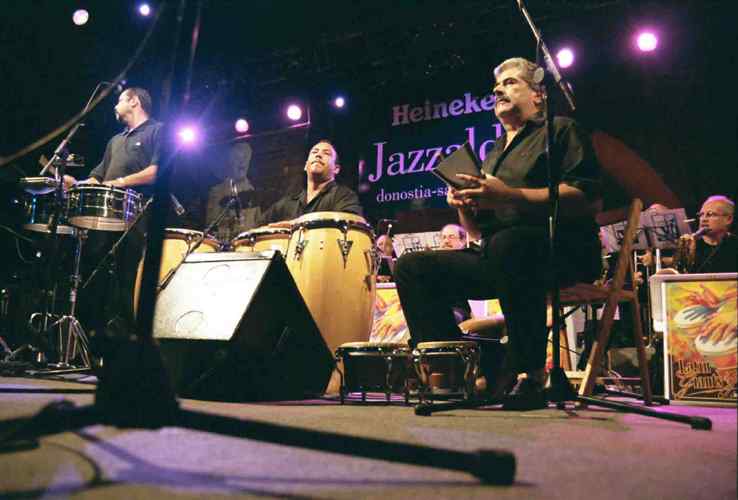 Gigantes del jazz latino. Foto: Xurxo Lago ( Jazzaldia 2003 : San Sebastian 24 Al 29 De Julio )