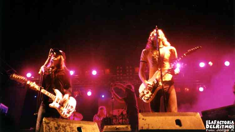 The Hellacopters. Foto: Jorge X ( Serie Z 2003 : Rock And Roll )