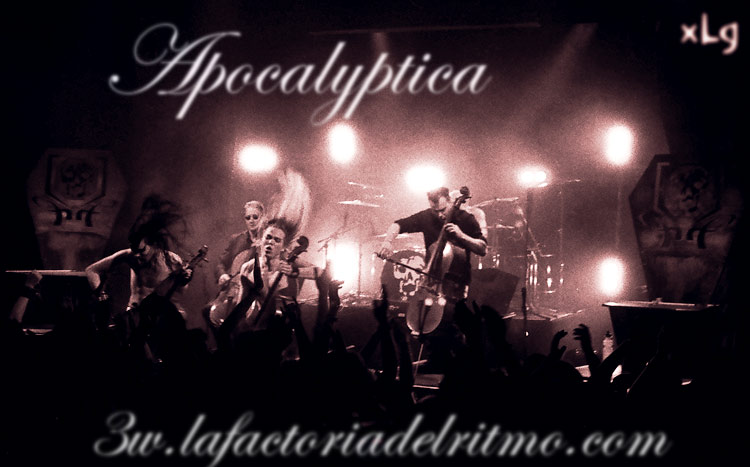 Apocalyptica. 19/05/05. Sala Apolo. Barcelona Foto: Hc.
