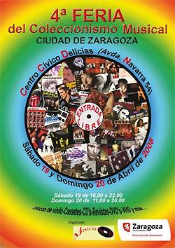 4ª FERIA DEL COLECCIONISMO MUSICAL - CIUDAD DE ZARAGOZA