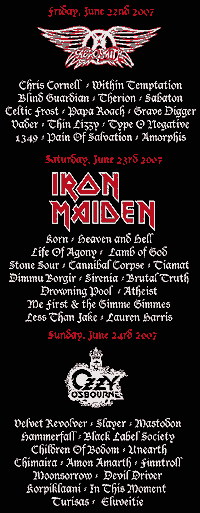 GRASPOP METAL MEETING 2007