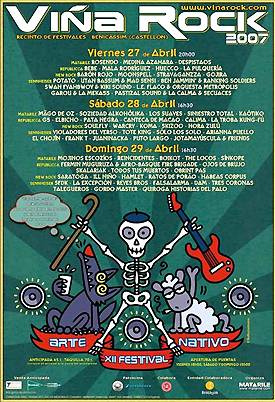 Viña Rock / Villa-Rock-Bledo: Dos festivales paralelos, del 27 al 29 de Abril