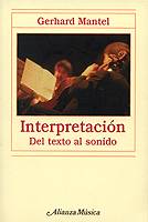 Interpretación del texto al sonido