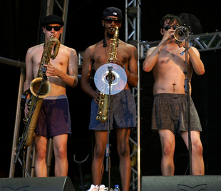 protagonistas ( Festival Paredes de Coura 2010 : Concierto en Playa fluvial do Tabuâo (Portugal), 29/07/10 )