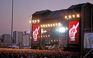 protagonistas ( Festival Superbock SuperMúsica Rock 2008 : Oporto y Lisboa, 4 y 9 de julio de 2008 )