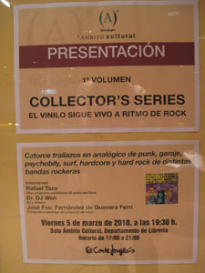 protagonistas ( Collector's Series : Presentación en Corte Inglés de Málaga &#8211; 2010/03/05 )