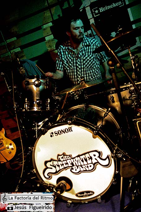 Mark Ford, The Steepwater Band: The Steepwater Band & Mark Ford – Concierto en Vigo, 28/02/2010