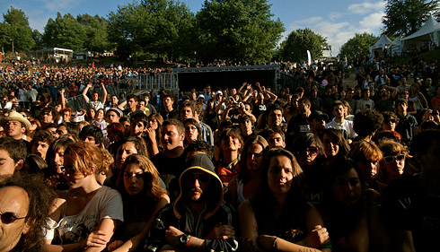 protagonistas ( Festival Paredes de Coura : Paredes de Coura (Portugal), 29, 30 y 31 de julio de 2009 )