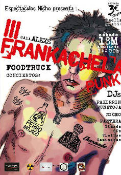 III Frankachela Punk: Sábado, 18 de marzo de 2017, en Pizarra (Málaga)