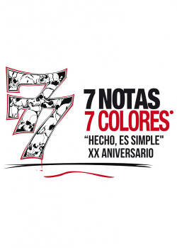 7 Notas 7 Colores: Gira para celebrar el 20 aniversario de su álbum debut.