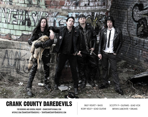 Crank County Daredevils: Concierto en Vigo – 19/01/2010