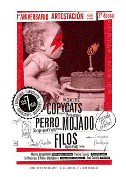 Artestacion: Fiesta aniversario, 7 de marzo, en Álora (Málaga)