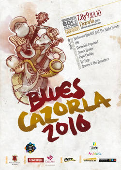 Bluescazorla 2016: 7,8 y 9 de julio en Cazorla (Jaén)