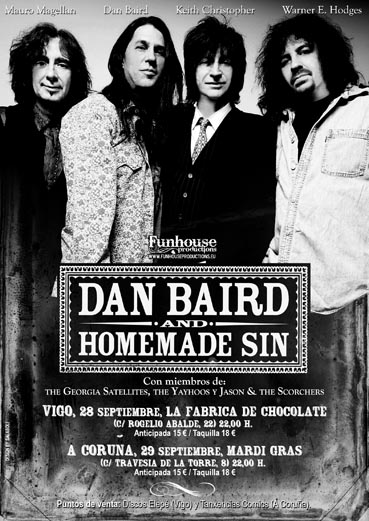 Dan Barid, Homemade Sin: DAN BAIRD & HOMEMADE SIN