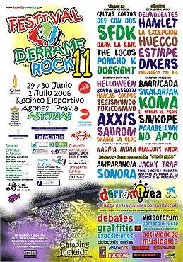 Derrame Rock 2006: Once aniversario (Previo)