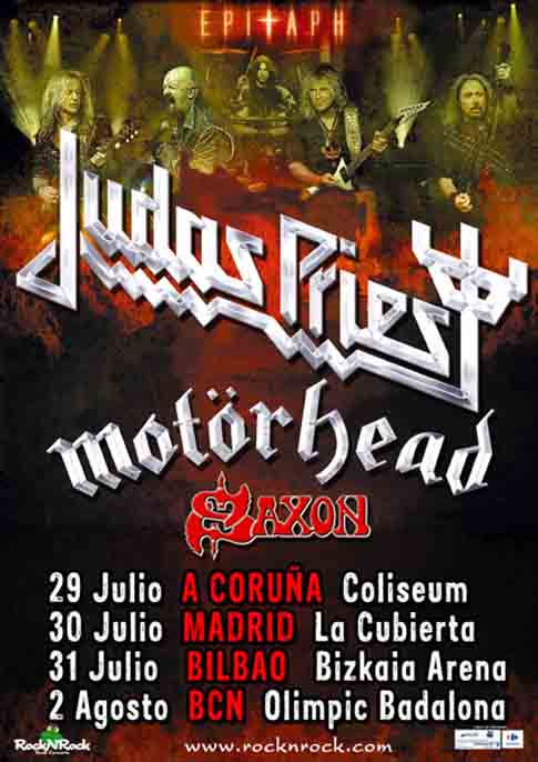 Judas Priest: Último Tour Mundial.