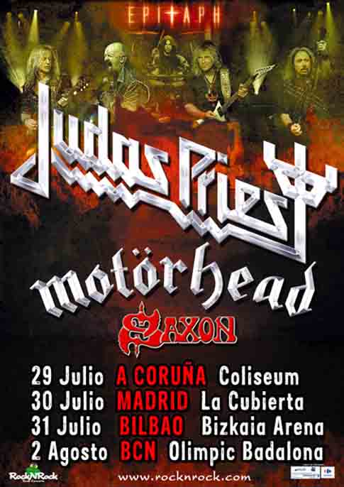 Judas Priest: Último Tour Mundial.