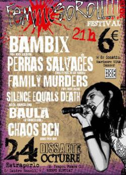 Femme Soroll Fest 2015: 24 de octubre, Badalona