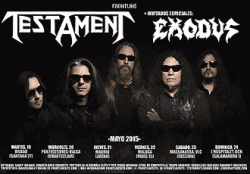 Testament: Gira española en mayo 2015