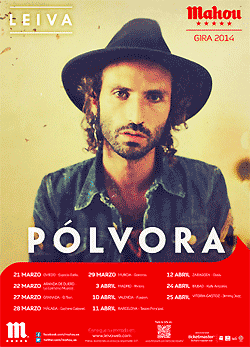 Leiva: Gira de su álbum “Polvora”