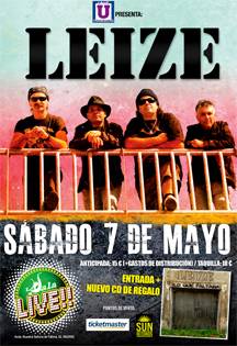 Leize, gira presentación de nuevo álbum