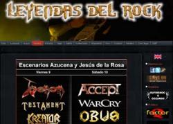Leyendas del Rock 2013: Villena (Alicante), 8 a 10 de agosto