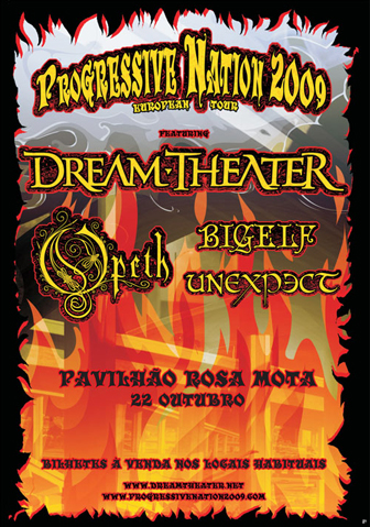 Bigelf, Dream Theater, Opeth, Unexpect: PROGRESSIVE NATION 2009
