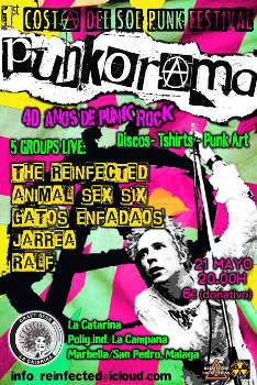 Punkorama: I Costa del Sol Punk Festival, 21 de mayo 2016, Marbella (Málaga)