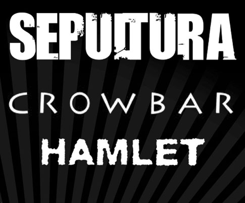 Tour de Force: Gira de Sepultura, Crowbar, Hamlet, Gama Bomb y Armed for Apocalypse por la Península.