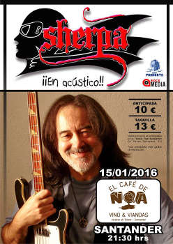 Sherpa: Concierto en Santander, 15/1/2016