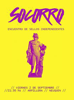 Socorro: Encuentro de sellos independientes, 2 de septiembre 2016 en Argentina