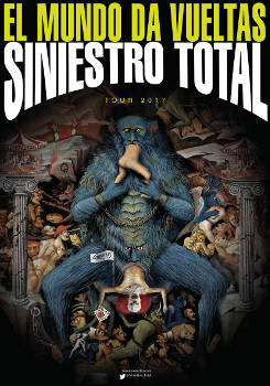 Siniestro Total: Vinilo y gira “El Mundo da Vueltas”