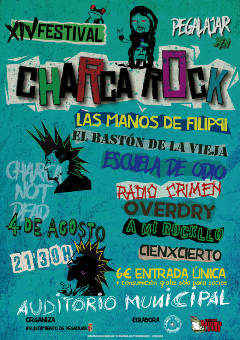 Festival Charca Rock XIV: 4 de agosto 2017, Pegalajar (Jaen)