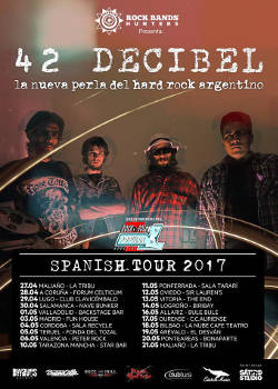 42 Decibel: Spanish Tour 2017