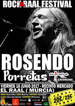 Rock & Raal Festival: En El Raal (Murcia), el 16 de junio 2017
