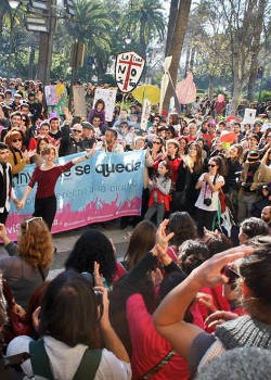 La Invisible: Manifestación el 10 de marzo en Málaga