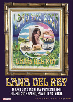 Lana Del Rey: Conciertos en Barcelona y Madrid, 19 y 20 de abril