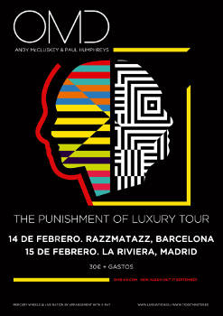 Orchestral Manoeuvres in the Dark: The Punishment of Luxury Tour 2018 (Madrid y Barcelona)