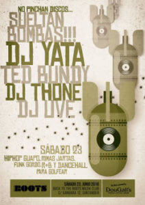 DJ Ted Bundy, DJ Thone, Dj Uve, DJ Yata : Sesión Hip Hop en Santander, 23 de junio 2018