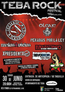 Teba Rock 2018 : Un fortín inexpugnable en la provincia malagueña