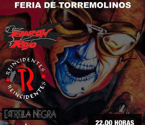 Barón Rojo, Estrella Negra, Reincidentes : Concierto el 27 de septiembre 2018, en Torremolinos