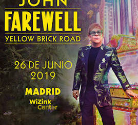 Elton John : Concierto en Madrid el próximo 26 de junio 2019