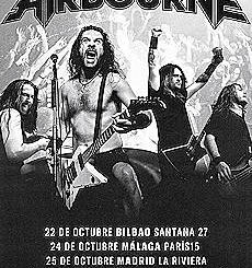 Airbourne : Gira otoñal en España