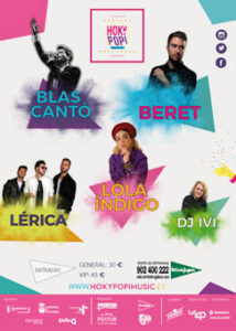 Hoky Popi Music 2019 : 21 de julio 2019, en Santander